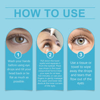 Eye Care Solution Gentle Moisturizing Eye Relief Portable Eye Care Drops For Eye Fatigue
