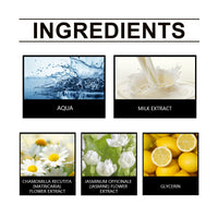 Women's Milk Scented Eau De Toilette Spray, A Light, Fresh And Long-Lasting Daily Body Hair Spray