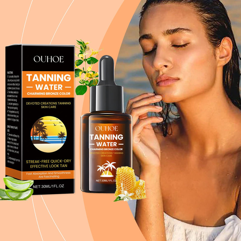 Black Essence, Summer Outdoor Body Care Natural And Even Skin Tanning Moisturizing Essence