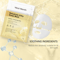 West&Month Collagen Moisturizing Mask (Bag) Nourishes And Hydrates The Facial Skin In One, Soothing And Moisturizing Way