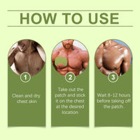Men's Breast Care Adhesive Firming Skin To Lift Contour Men's Chest Care Shaping Adhesive