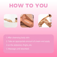 Anti Cellulite Moisturize Cream, Tighten The Thighs, Belly In Shaping Curve Shape Moisturizing Body Cream