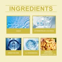 EELHOE Ginger Hair Conditioner Repairs Dry Hair, Moisturizes Hair Strands, Makes Hair Smooth And Improves Frizz