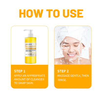 Turmeric Whitening Cleanser Deep Cleansing Face To Remove Makeup Refreshing And Non-Tight Turmeric Cleanser