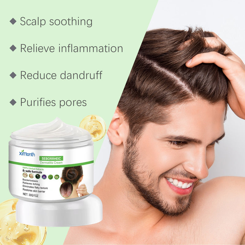 Grease Cream Body Hair Root Oily Skin Treatment Apply Scalp Cream