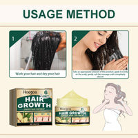 Ginger Hair Ointment, Care For Hair Follicles, Strengthen Hair, Moisturize Hair, Prevent Hair Breakage And Dense Hair Care Cream