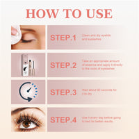 EELHOE Mascara Natural Seamless Curl Length, Jet Black, Thick, Beautiful Lash Moisturizing Condition