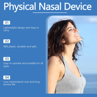 Nasal Care Device, Relieve Nasal Congestion And Itchy Nose Discomfort Nasal Cleansing Care Nasal Relief Device
