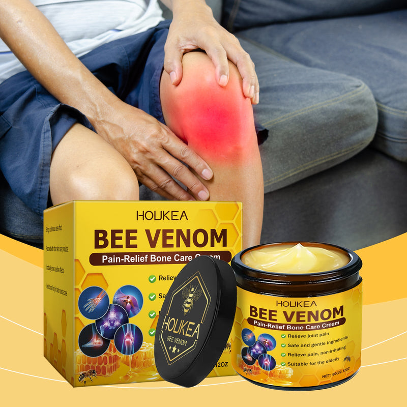 Houkea Bee Venom Joint Care Cream, Apply A Cream To Soothe The Joints And Enhance Vitality