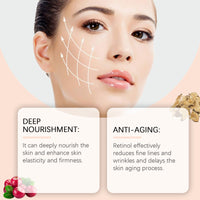 Retinol Firming Cream, Facial Moisturizing Retinol Arbutin Skin Care Cream