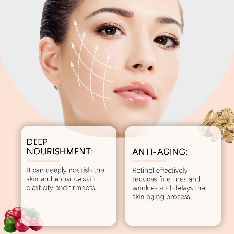 Retinol Firming Cream, Facial Moisturizing Retinol Arbutin Skin Care Cream