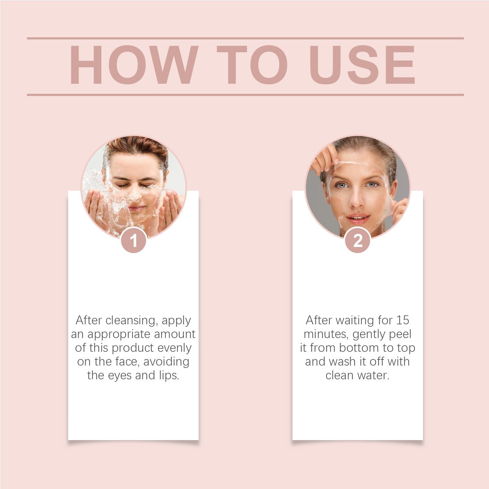 Hoygi Collagen Peel Mask Gentle Moisturizing, Hydrating, Brightening And Moisturizing Skin Peel Mask