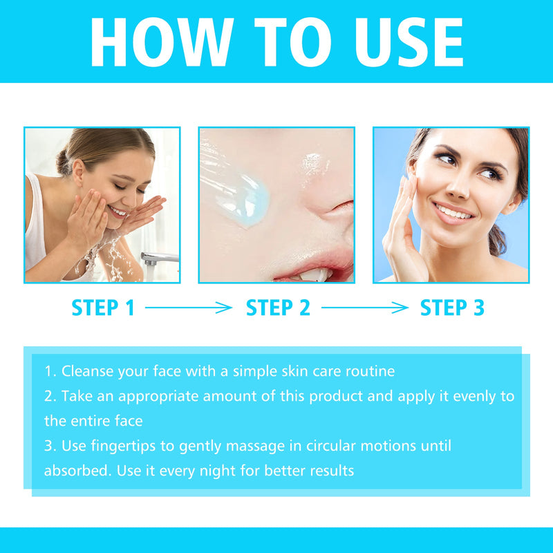 Ice Water Sleeping Mask, Deep Facial Hydrating And Moisturizing Delicate Skin Firming Anti-Wrinkle Facial Mask