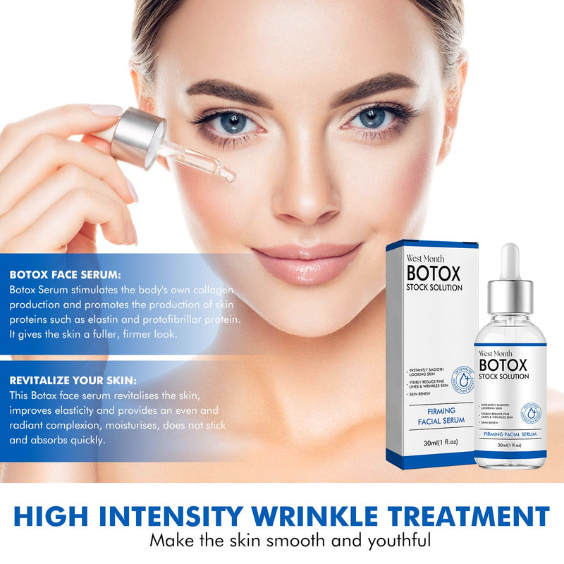 West&Month Firming Face Serum - Moisturizing Brightening, Reduces Fine Lines