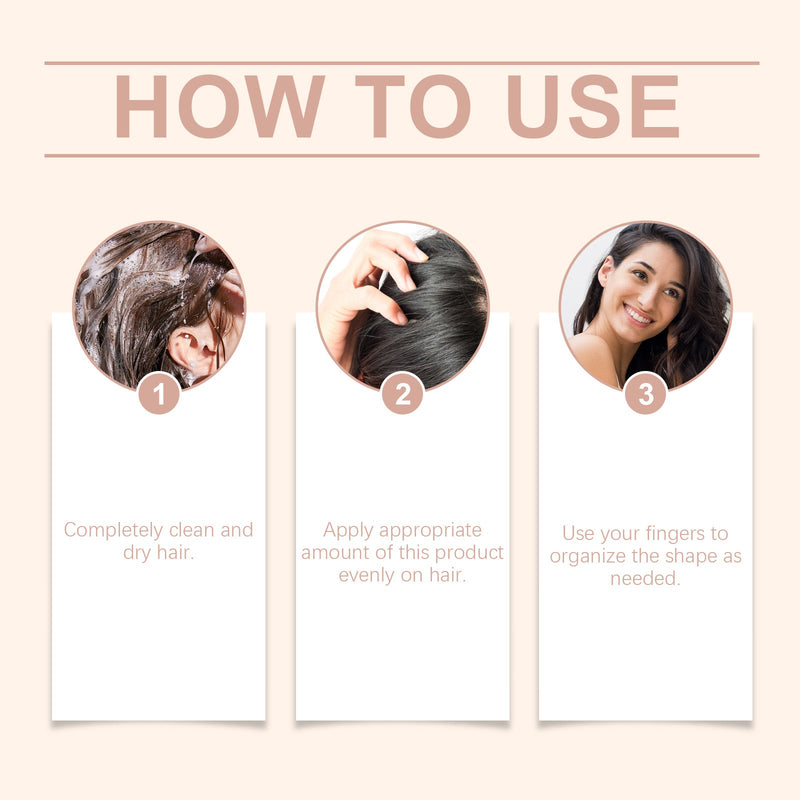 Hoegoa Gloss Wax Sticks Create A Shiny Look For Easy Washing And Keep Hair Fresh And Styling Wax