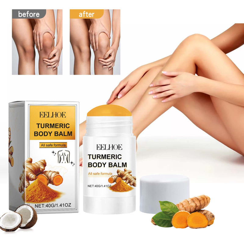 Turmeric Body Balm, Beauty Stick Full Body Care Brightening Moisturizing Hydrating Skin Care Stick