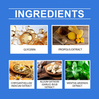 Propolis Oral Instant Spray, Clean Your Teeth To Protect The Gum Freshen Breath Oral Care Spray