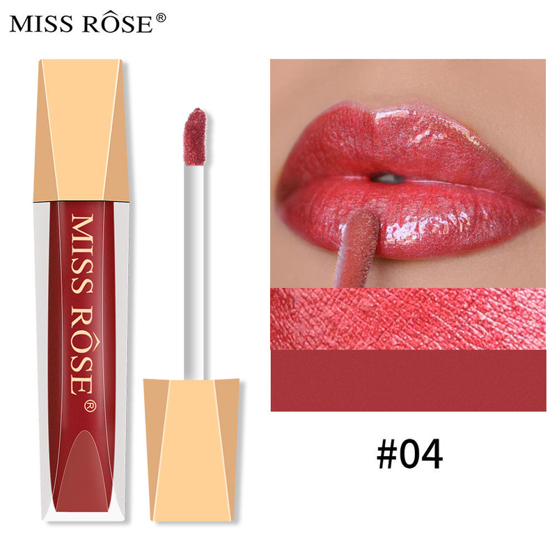 Matte Lip Gloss Liquid Pearlescent Lip Gloss Non Fading Non Stick Cup Velvet Lip Glaze Lipstick