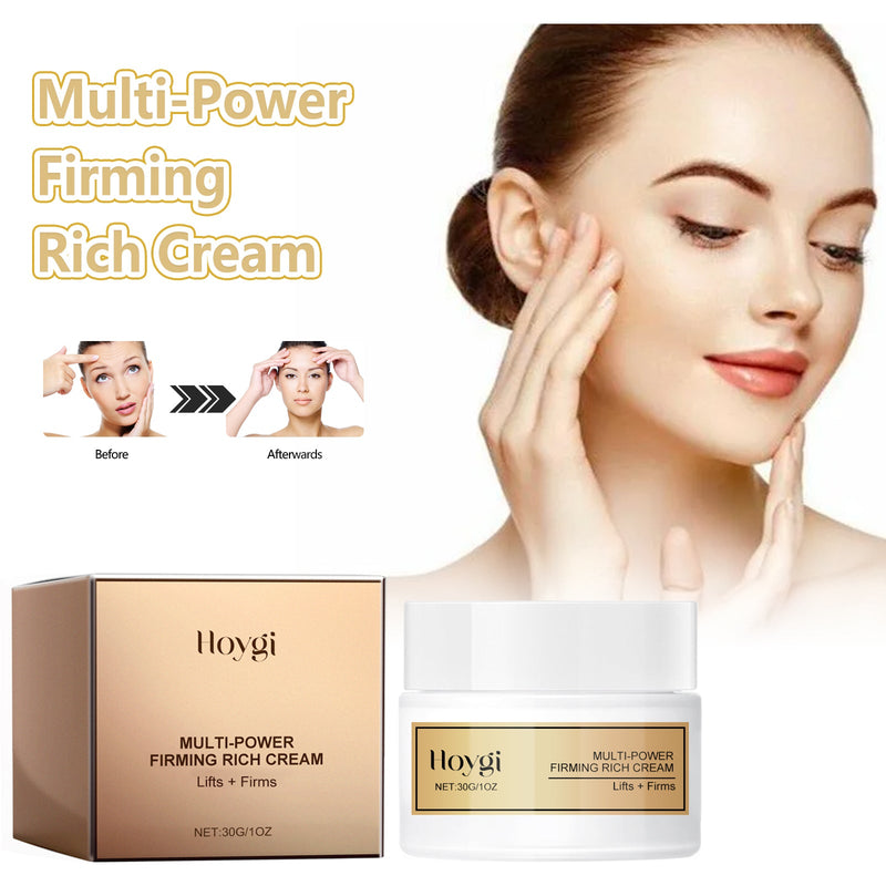 Multi-Power Firming Rich Cream, Lighten Fine Lines Eye Area Moisturizing Firming Skin Moisturizing Anti-Wrinkle Cream