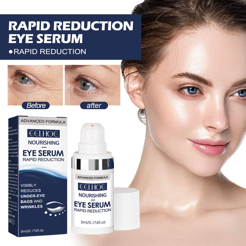 EELHOE Eye Repair Essence Moisturizes, Hydrates And Lightened Eye Lines, Strengthens, Lifts And Smooths Fine Lines