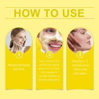 EELHOE Turmeric Cleansing Pad Gently Cleanses Face, Brightens And Nourishes Skin, Refreshing Skin Care Cleansing Pad