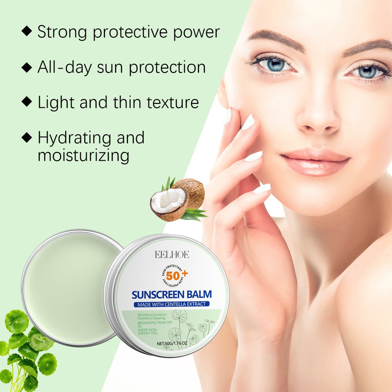 Centella Protective Cream Summer Uv Isolation Refreshing Non-Sticky Moisturizing Protective Cream