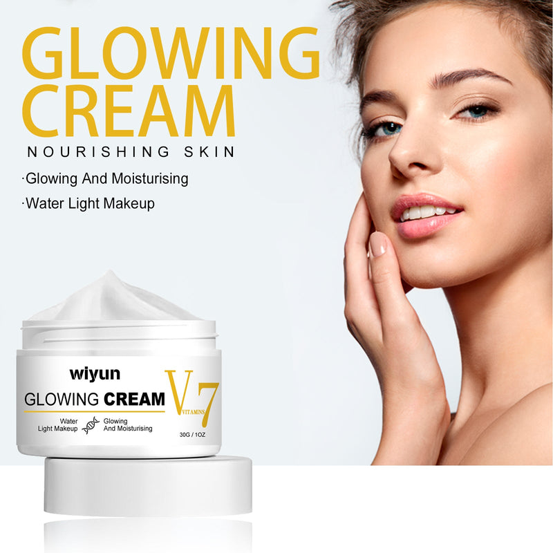 V7 Whitening Cream Reduces Wrinkles And Fine Lines On The Face, Moisturizes And Brightens Skin, Anti-Aging And Replenishing Cream