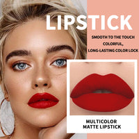 Waterproof And Durable Lipstick Velvet Fine Glitter Matte Lip And Cheek Dual-Use Lipstick