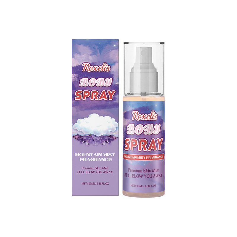 Roxelis Mountain Mist Atmosphere Perfume Spray Niche Fresh Fragrance Tone Soft And Elegant Long-Lasting Fragrance Body Fragrance Spray