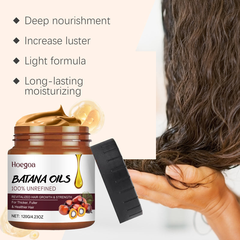 Batana Oil Hair Care Cream Gently Nourishes Scalp Hair Smooth Hair Shine Hair Mask Conditioner