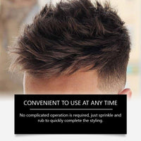 Men's Textured Hair Powder Shampoo-Free Bangs Convenient Fluffy Powder Oil Control Styling Powder