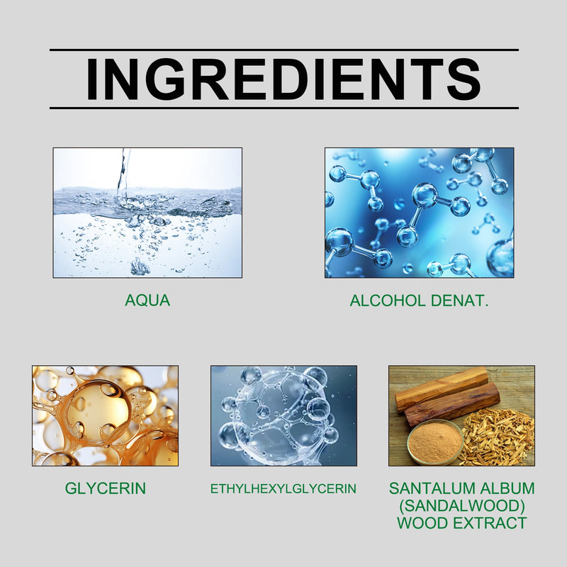 Attractive Men Light Scent, Exude Charming Date Fragrance Fragrance Portable Sandalwood Perfume