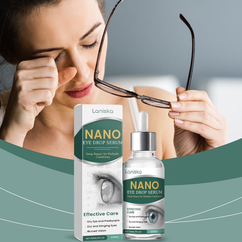 Laniska Soothing Eye Drops, Relieve Eye Discomfort, Gently Moisturize And Improve Dryness. Daily Eye Care
