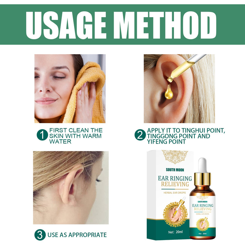 Ear Drops For Tinnitus Ear Drops For Tinnitus, Relief For Itchy Ears External Cochlear Fluid For Ear Care