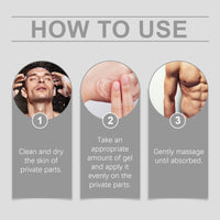 Massage Gel For Men Herbal Moisturizing Body Repair Massage Gel For Men