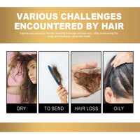 WIYUN Hair Rice Water Cream, Scalp Massage Hydrating And Moisturizing Hair Roots Repair Dry Hair Impetuous Smooth Hair Care