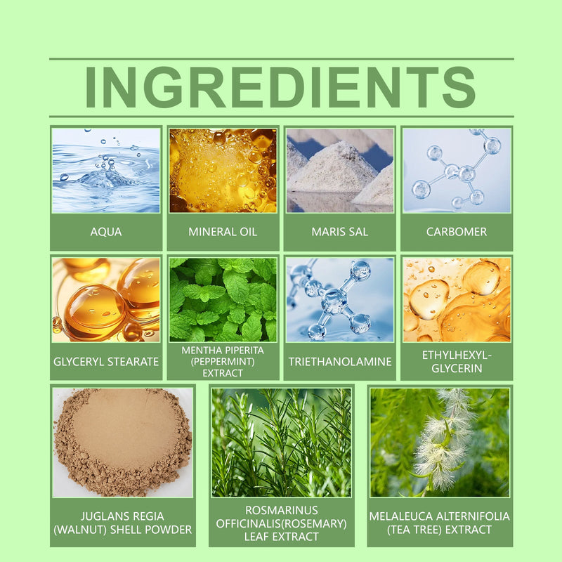 Hoegoa Rosemary Hair Scrub Gently Nourishes And Strengthens Hair And Scalp Care Cleansing Scrub