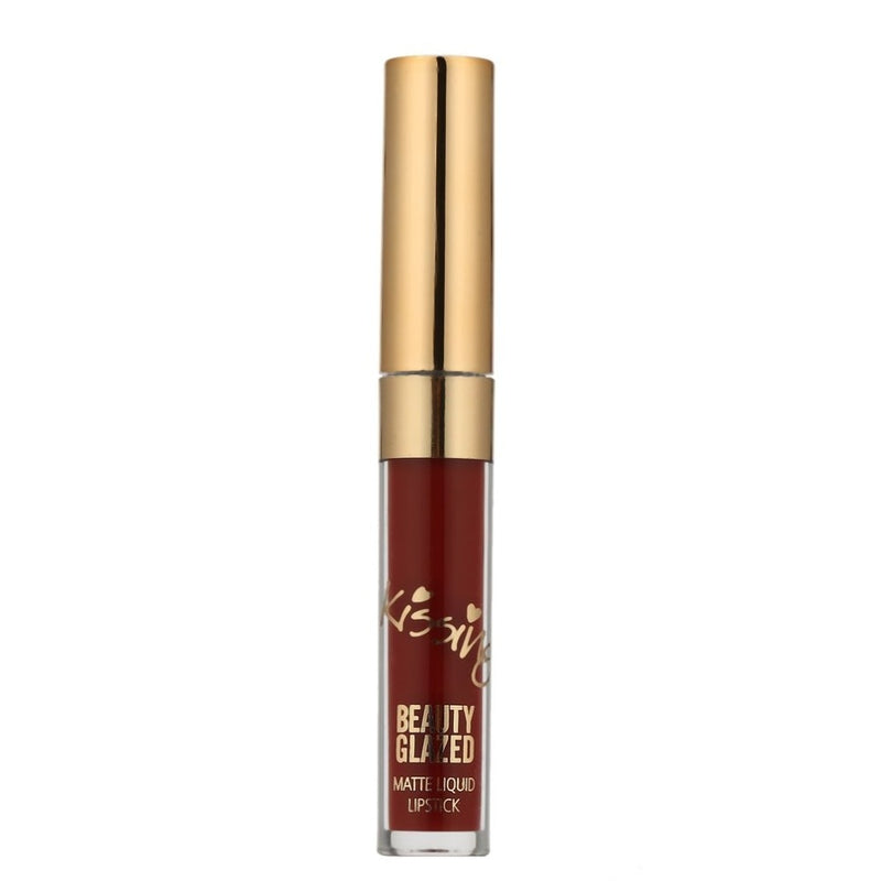 BEAUTY GLAZED 6pcs/Set Portable Professional Makeup 6 Colors Matte Liquid Lipstick Beauty Glazed Lip Gloss Kit HOT SELLING