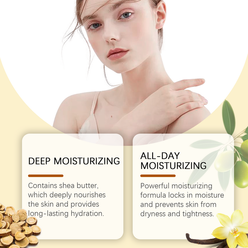 Vanilla Body Moisturizer Gentle Moisturizing And Hydrating Moisturizing Firming And Tender Skin Refreshing Nourishing Skin Cream