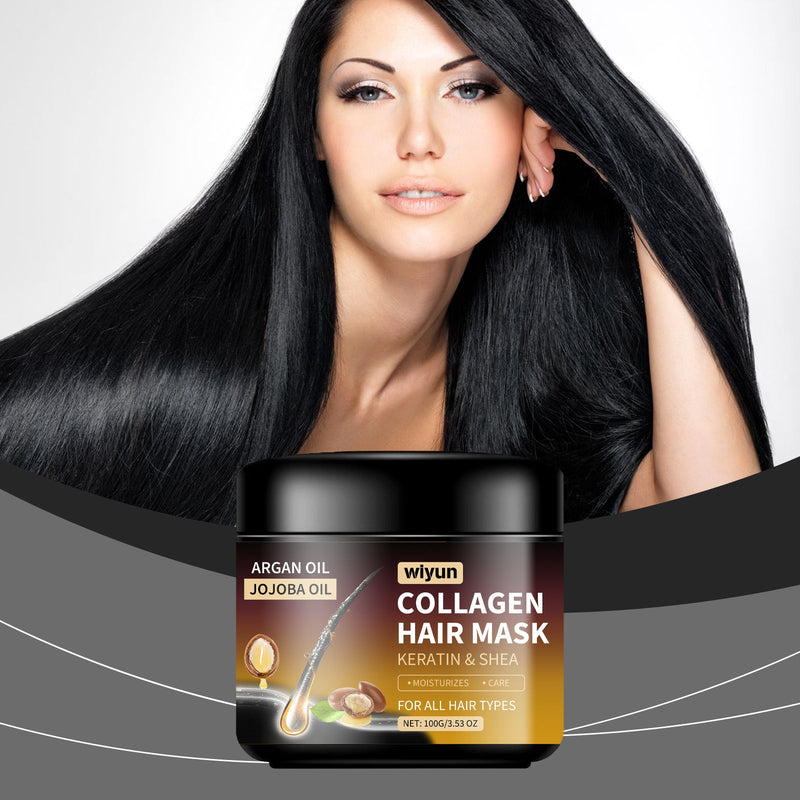 Wiyun Collagen Hair Care Mask Nourishes And Moisturizes Hair, And Moisturizes And Softens Hair