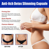 Anti-itch Detox Sliming Capsule, Firming Arms Bye Belly Fat Body Shaping Capsule For Women