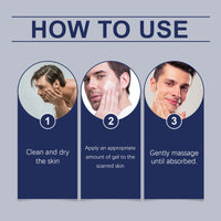 Men's Skin Care Gel Smooth Skin Moisturizing Moisturizing Light Line Nourishing Care Gel