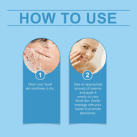 Hyaluronic Acid Face Serum, Compact Light Stripes Desalt Blain Brightens The Hydrating Essence
