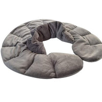 Microwave Heating Neck and Shoulder Wrap Gravity Weighted Strap Short Plush Neck and Shoulder Heating Pad with Hot/Cold Pack