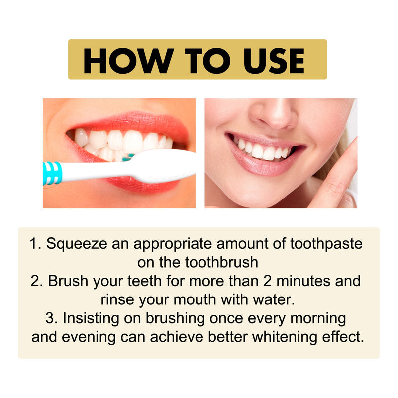 EELHOE Bee Venom Gingival Toothpaste, Cleaning Stains Breath Fresh Whitening Toothpaste
