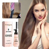 3 Seconds Straight Hair Cream, Light Hair Knot Not Repair Dry, Short-Tempered Bifurcate Embellish Hair Care