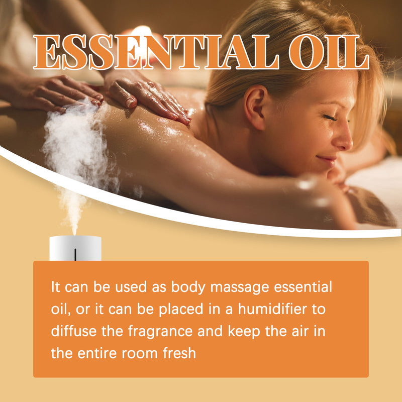 Sweet Orange Essential Oil, Firming And Moisturizing Whitening Skin Body Massage Treatment Moisturizing Essential Oil