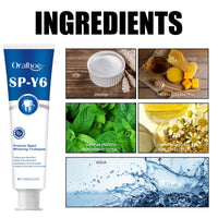 Probiotic Rapid Whitening Toothpaste, Fresh Breath To Remove Stains And Tartar White Teeth To Remove Odor And Beautiful Teeth