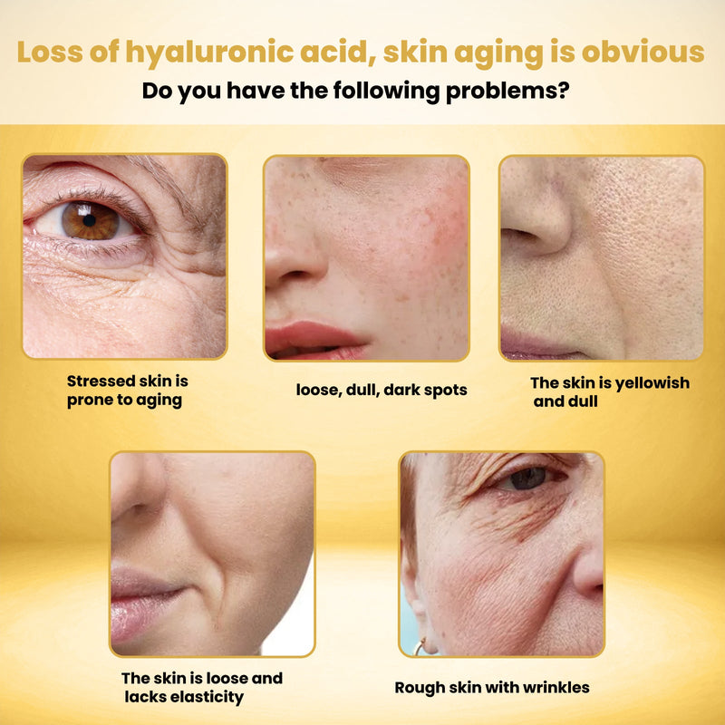24k Gold Anti Aging Sparkling Oil Serum Lifing, Facial Firming Skin Anti-Wrinkle Eye Corner Fine Lines Law Wrinkles Lifting
