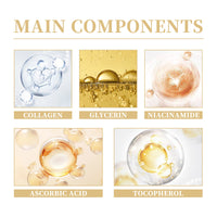 Collagen Face Serum, Moisturizing, Moisturizing And Firming Facial Skin, Cleaning, Anti-Wrinkle, Anti-Aging Eyes